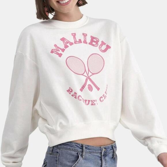 No Boundaries Other - No Boundaries Malibu Racquet Club Sweatshirt Size XS  NWT